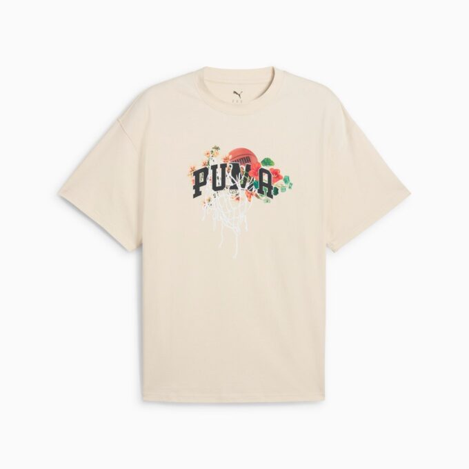 Dunked In Florals herre basketballt-t-skjorte