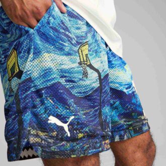 Dylan Exhibit Herre 7″ Shorts med heldekkende trykk