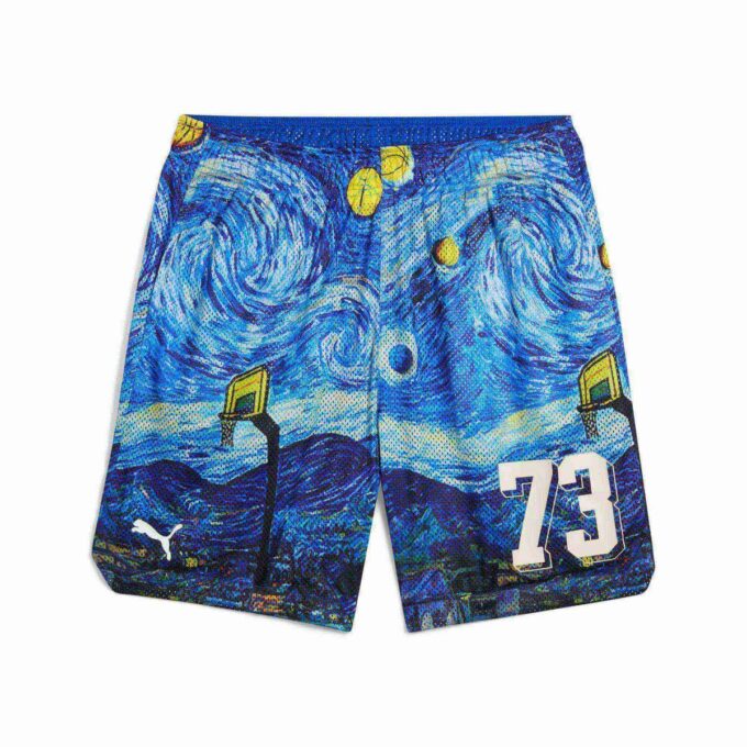 Dylan Exhibit Herre 7″ Shorts med heldekkende trykk