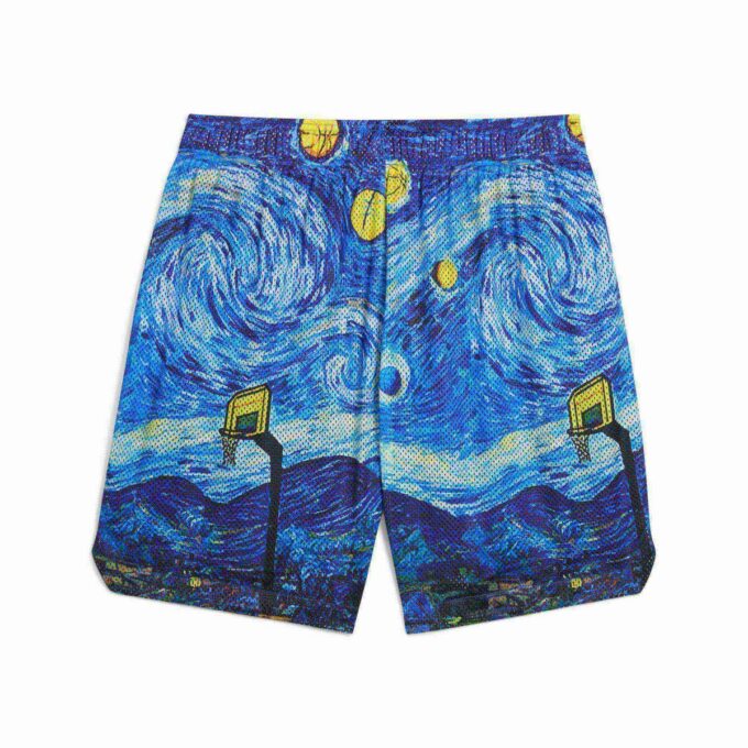 Dylan Exhibit Herre 7″ Shorts med heldekkende trykk