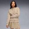 Elevated Essentials Acid Wash Dame Fleece Hettegenser