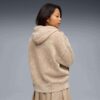 Elevated Essentials Acid Wash Dame Fleece Hettegenser