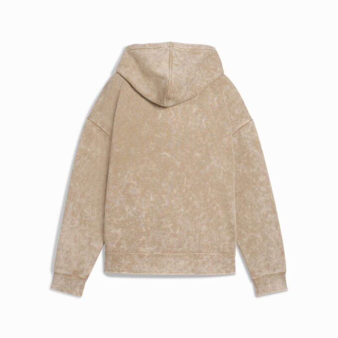 Elevated Essentials Acid Wash Dame Fleece Hettegenser