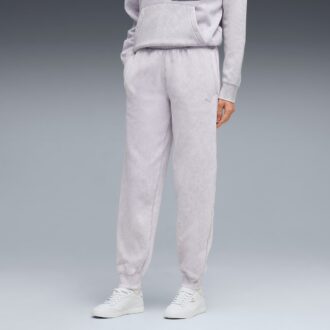 Elevated Essentials Acid Wash Dame Fleece Joggebukse