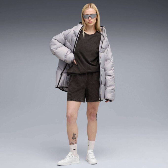 Elevated Essentials Acid Wash Dameshorts