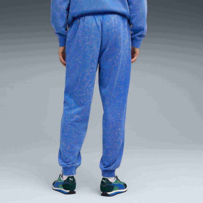 Elevated Essentials Acid Wash Menn Fleece Joggebukse
