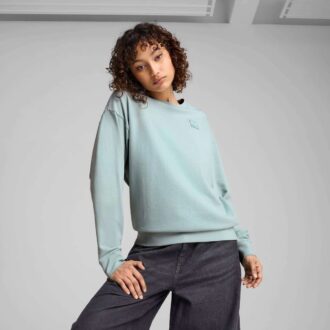 Elevated Essentials Dame Comfort Crew Genser
