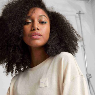 Elevated Essentials Dame Comfort Crew Genser