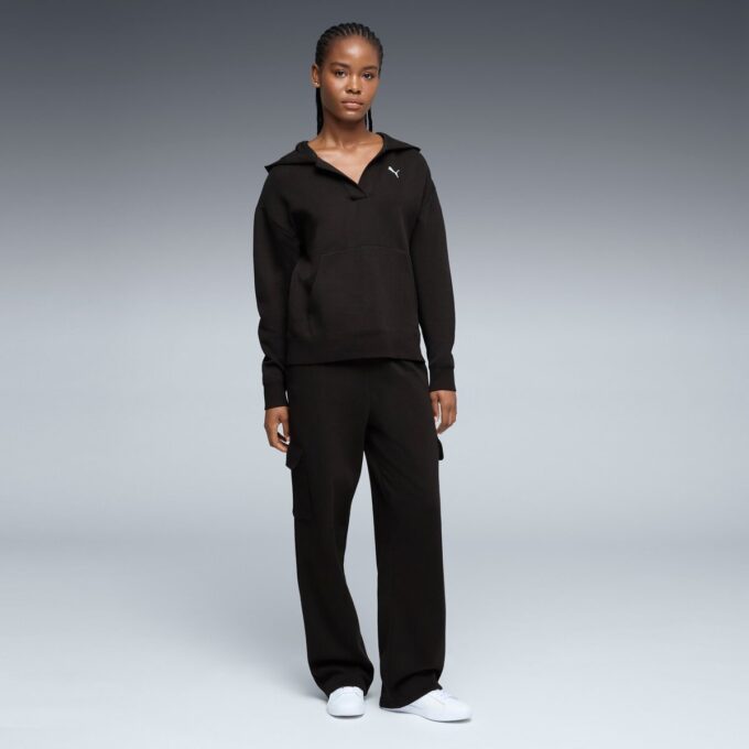 Elevated Essentials Dame Jacquard Hettegenser