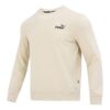 Ess genser med liten logo og rund hals, «Beige»