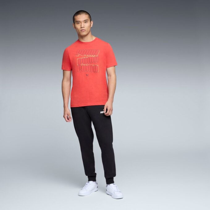 ESS Stacked Logo Herre T-skjorte