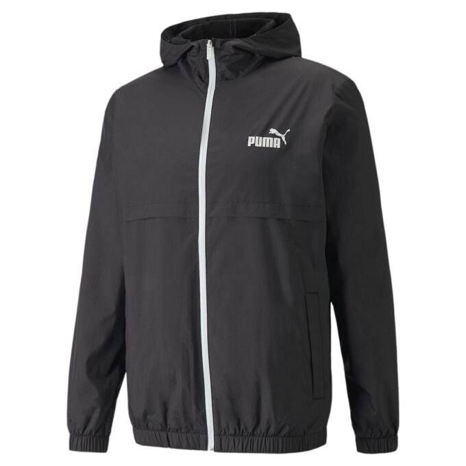 Essential Solid Windbreaker Jakke &laquo;Svart&raquo;