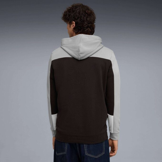 Essentials Color Block Menn Hettegenser