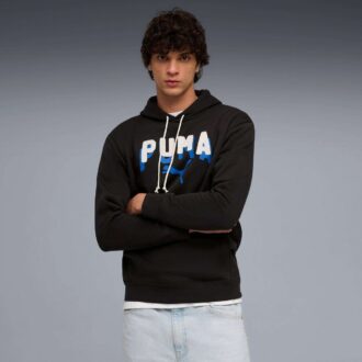 Essentials Double Up Menn Fleece Hettegenser