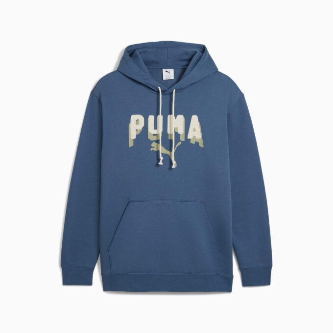 Essentials Double Up Menn Fleece Hettegenser
