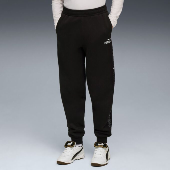 Essentials dyreprint joggebukse til store barn