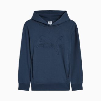 Essentials Embossed Big Kids bomullsfleece-hettegenser