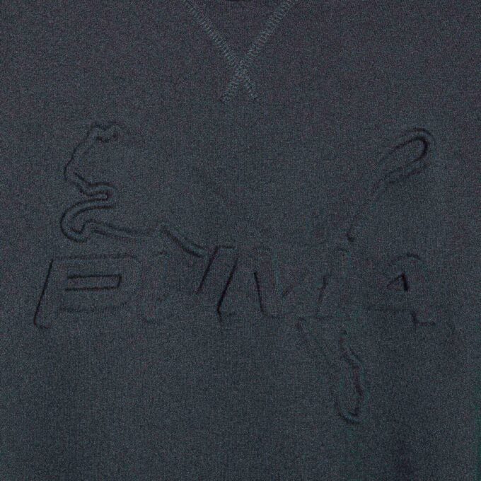 Essentials Embossed Big Kids bomullsfleece-hettegenser