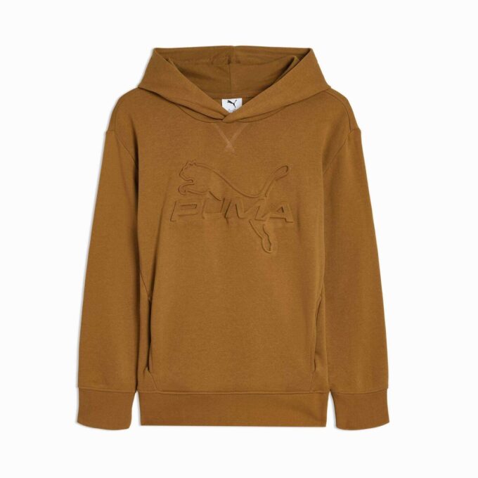 Essentials Embossed fleece-hettegenser til små barn