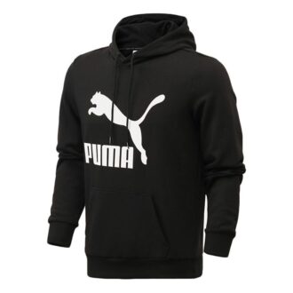 Essentials Fleece Hettegenser &laquo;Svart Hvit&raquo;