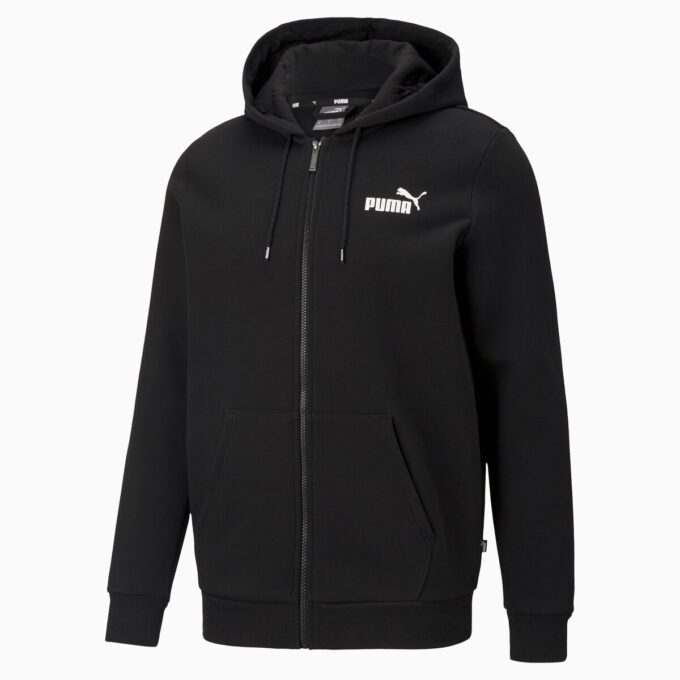 Essentials Full-Zip Logo Hettegenser Herre