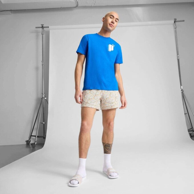 ESSENTIALS GRAPHIC Herre 5″ shorts