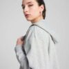 Essentials Liten No. 1 Logo French Terry Dame Komfort Full Zip Hettegenser