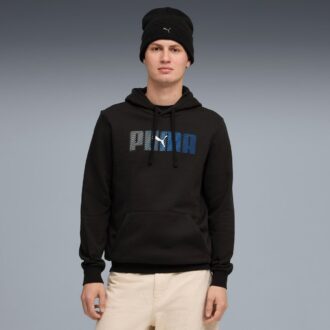 Essentials Logo Lab Menn Fleece Hettegenser