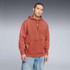 Essentials Menn Avslappet Fleece Hettegenser