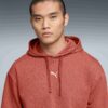 Essentials Menn Avslappet Fleece Hettegenser