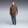 Essentials Menn Avslappet Fleece Hettegenser
