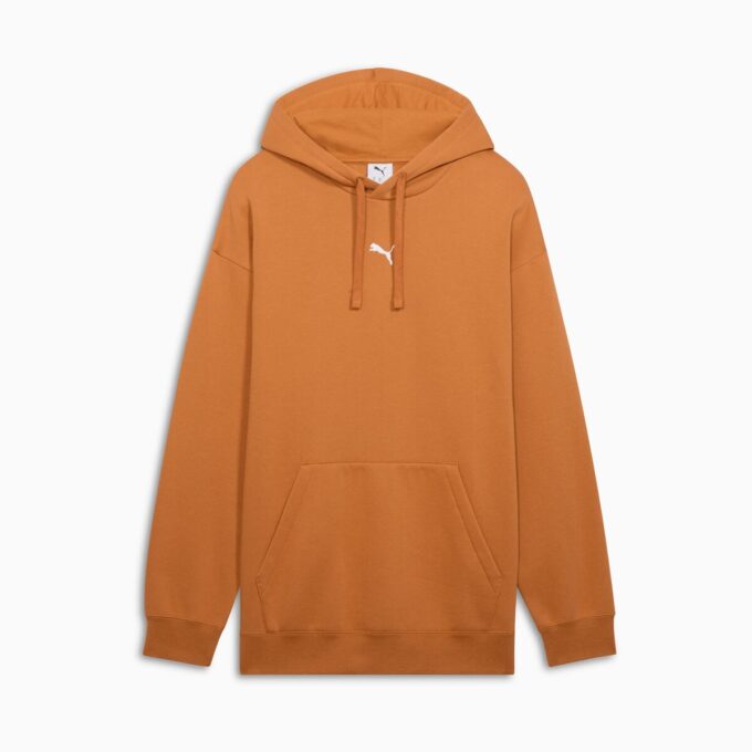 Essentials Menn Avslappet Fleece Hettegenser