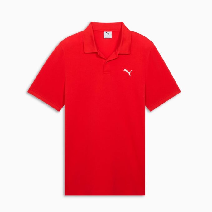 Essentials Menn Pique Poloskjorte