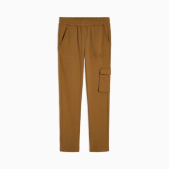 Essentials pregede fleece cargo-joggebukser til små barn