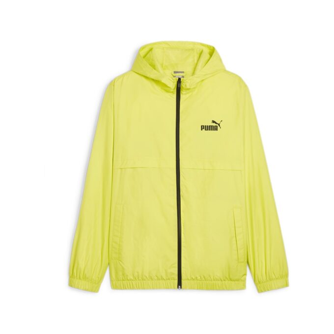 Essentials Solid Windbreaker Jakke &laquo;Neon Gul&raquo;
