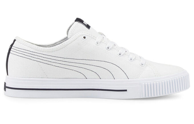 Ever Cv Casual Skateboarding Sko Unisex Hvit Svart