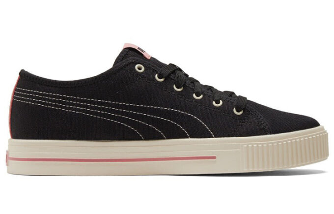 Ever Cv Casual Skateboarding Sko Unisex Svart Rosa