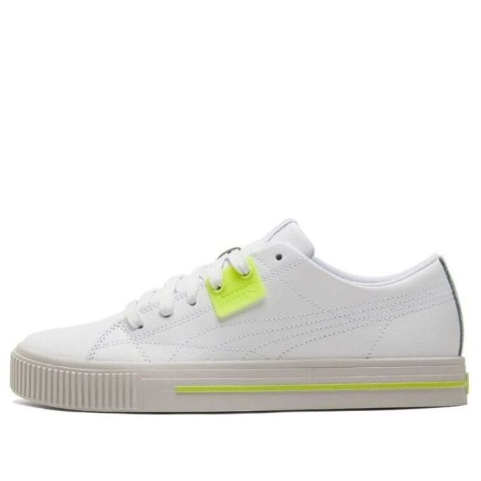 Ever Low Top Casual Skatesko Hvit Gul Unisex &laquo;Hvit Gul Grå&raquo;