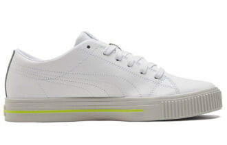 Ever Low Top Casual Skatesko Hvit Gul Unisex &laquo;Hvit Gul Grå&raquo;