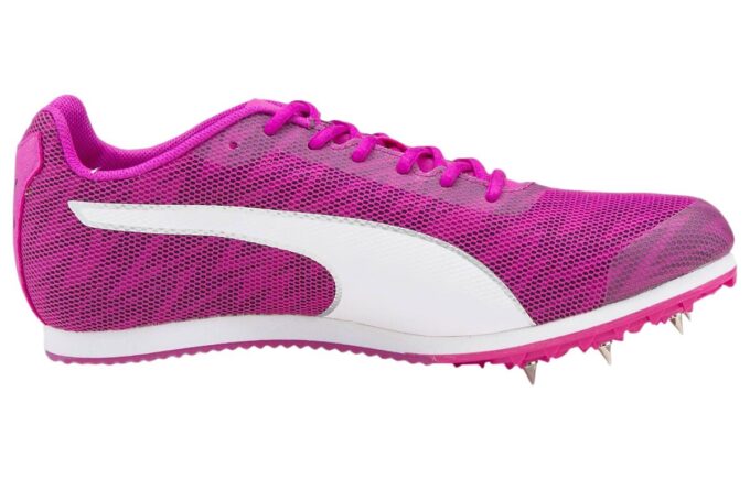 Evo Speed  Star 7 friidrettssko «lilla hvit»