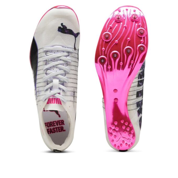 evoSPEED Sprint Nitro Elite 2 Digitokyo Pigger &laquo;Hvit Svart Sjarm Rosa&raquo;