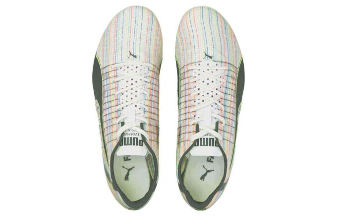 evoSPEED Tokyo Brush 3 friidrett «Hvit Grønn»
