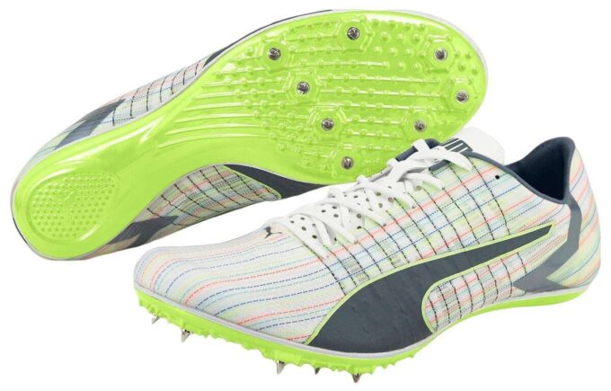 evoSPEED Tokyo Brush 3 friidrettssko &laquo;Grønn grå blå&raquo;