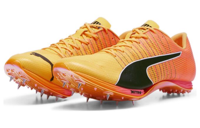 evoSPEED Tokyo Nitro Sklisikre LowTop Løpesko &laquo;Oransje Svart&raquo;