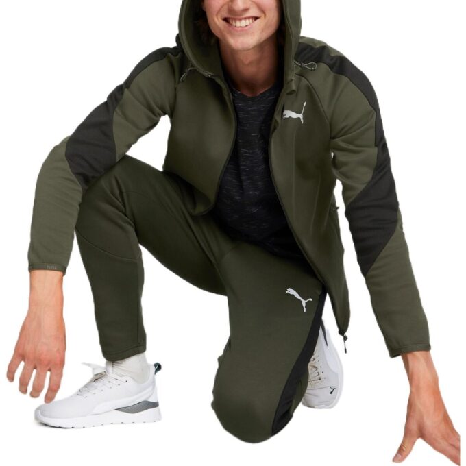 Evostripe Full Zip Hettegenser &laquo;Grønn&raquo;