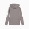 EVOSTRIPE hettegenser med glidelås til store barn