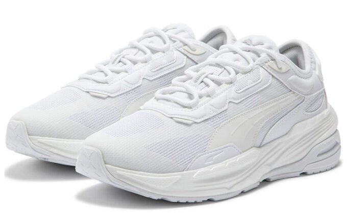 Extent Nitro Mono Sneakers &laquo;Hvit-Grå&raquo;