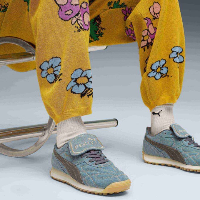 FENTY x PUMA x SMURFS Strikket joggebukse