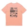 Fersken Downtown Graphic T-skjorte «Rosa Svart»