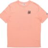 Fersken Downtown Graphic T-skjorte «Rosa Svart»